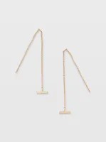 Bar Threader Earrings