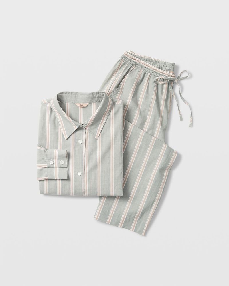 Eberjey Organic Sandwash Pajama Set
