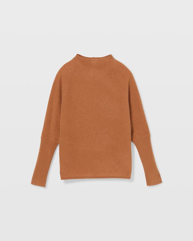 Boiled Cashmere Dolman Sweater