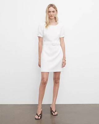 Textured Mini Dress
