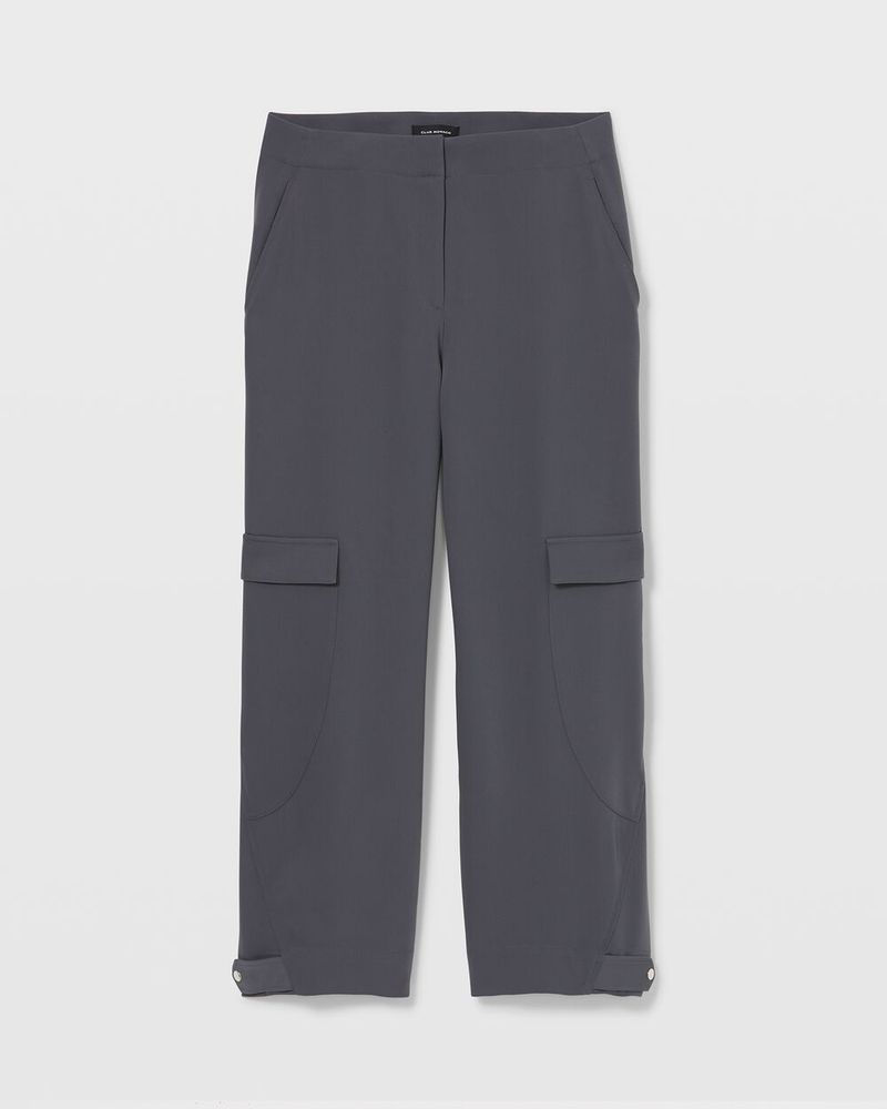 Curved Seam Cargo Pants