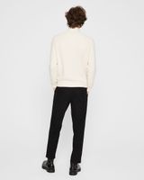 Piped Tapered Dress Trousers