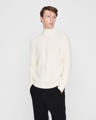 Bouclé Cable Sweater
