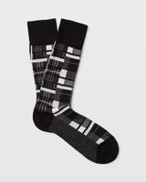 Plaid Patchwork Socks