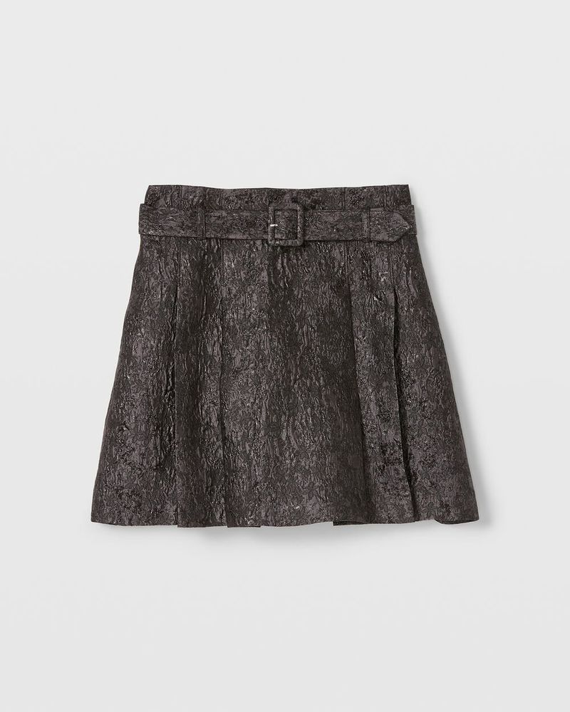 Brocade Mini Skirt