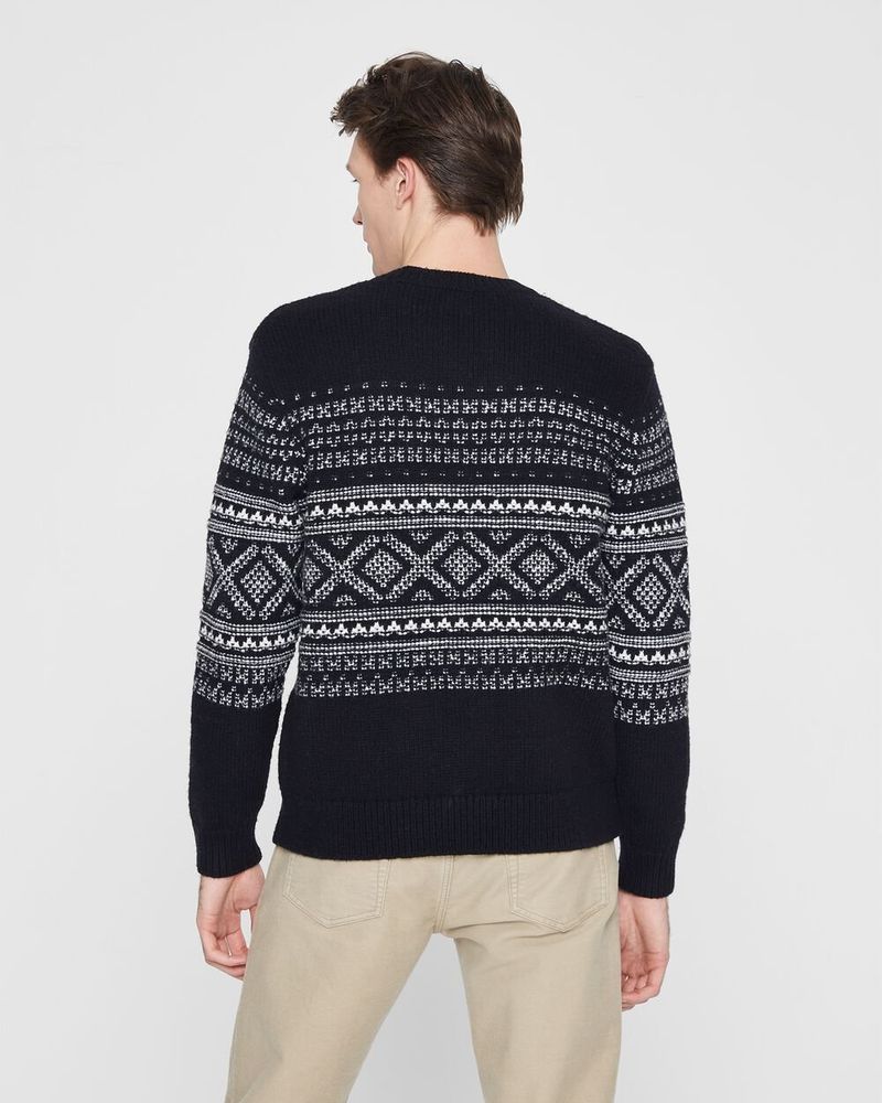 Fair Isle Crew Sweater