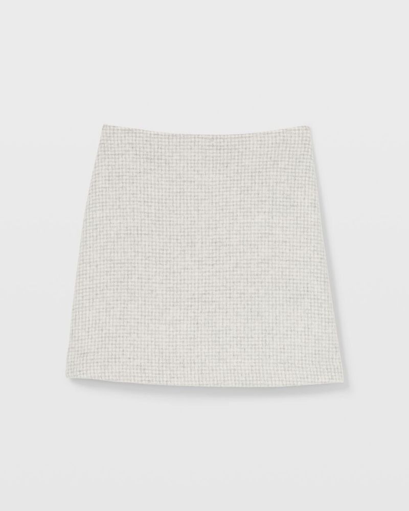 Centie Plaid Mini Skirt
