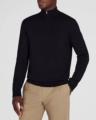 Merino Quarter-Zip Sweater