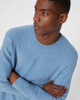 Bouclé Crewneck Sweater