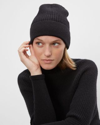 Turnback Ribbed Beanie