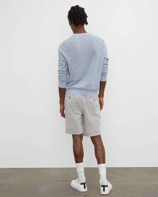 Maddox Chambray 9 Inch Shorts
