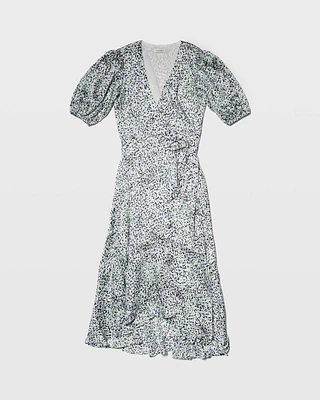 sachin and babi light blue dress Compare Z1975 MIDI DENIM WRAP DRESS