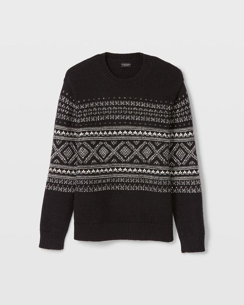Fair Isle Crew Sweater