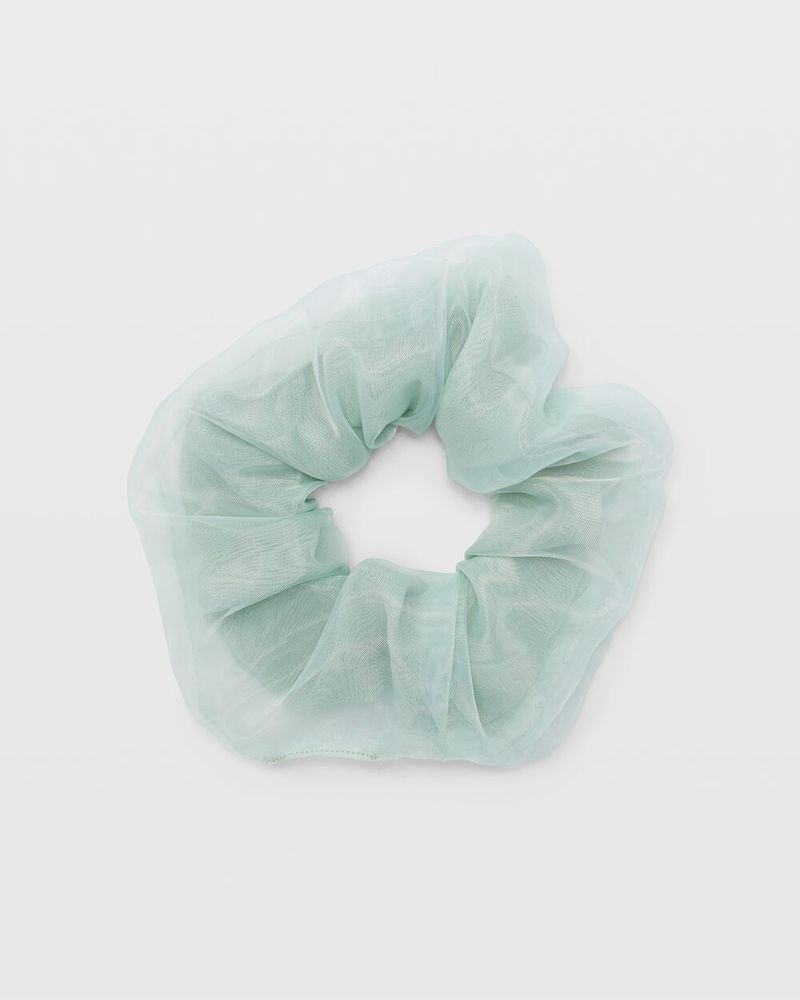 Mix Tulle Scrunchie