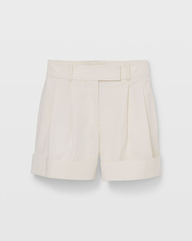 Cuffed Chino Shorts