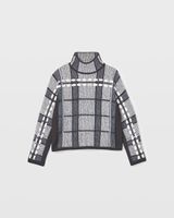 Plaid Woven Sweater