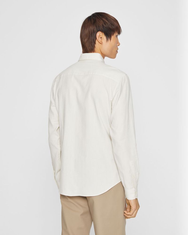 Long Sleeve Herringbone Flannel Shirt