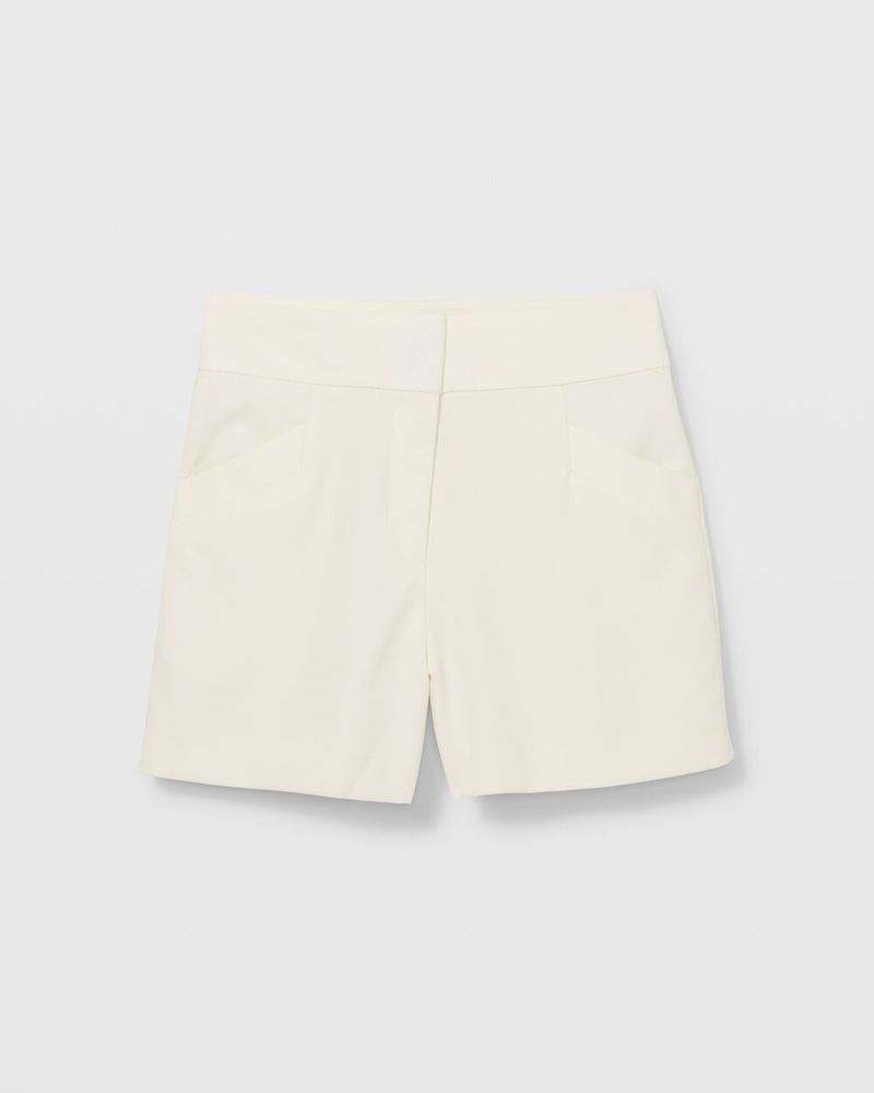 Polished Piqué Shorts