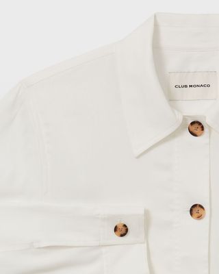 Button Shirt Jacket