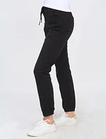 Vegan Stretchy Jogger Ankle Pants By Point Zero