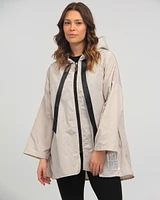 Short Chic Ultralight Windshell Jacket by Froccella