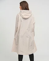 Long Chic Ultralight Windshell Jacket by Froccella