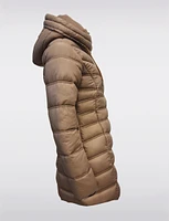 Vegan Quilted Lightweight Puffer Jacket With Hood by Point Zero