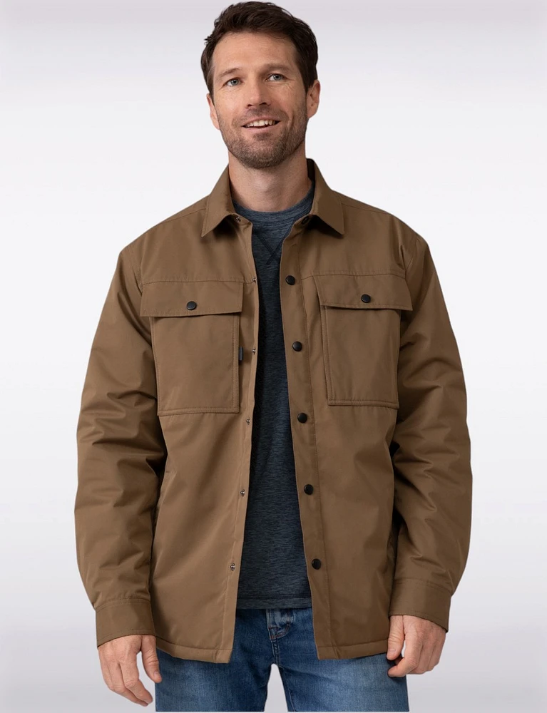 Barn Jacket Soft Sherpa Lining and Chest Patch Pockets by Free Country