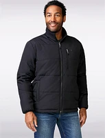 3-in-1 Hooded Fleece-Lined Jacket with Removable Interior Puffer by Free Country