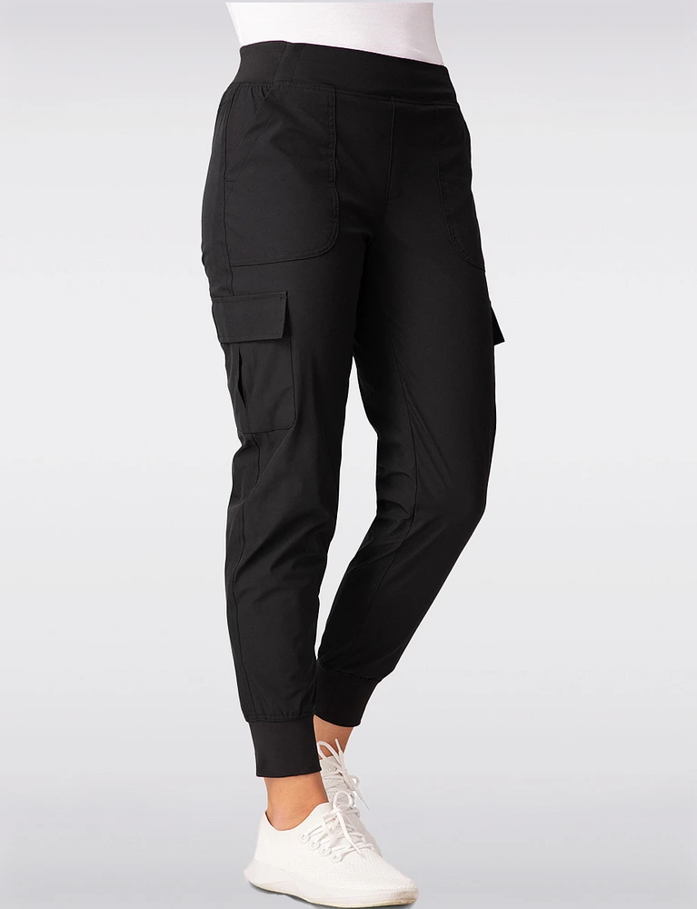 Lightweight Fleece Lined Cargo Jogging Pants by Free Country