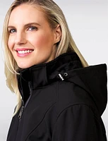 Recycled Hooded Softshell Jacket by Free Country