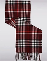 Classic Soft Lightweight Plaid Scarf by Froccella