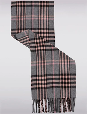 Classic Soft Lightweight Plaid Scarf by Froccella