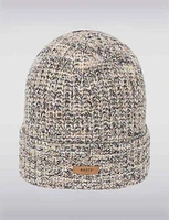 Cozy Ribbed Cable-Knit Beanie with Turned-Up Brim & Fleece Headband by Barts