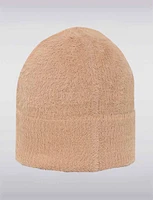 Classic Ultra-Soft Plush Beanie with Turned-up Brim by Saki