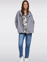 Soft & Cozy Relaxed Fit Chenille Hooded Sweater by Froccella