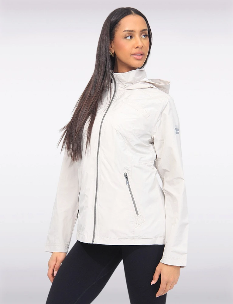 Vegan ActivTech® Hooded Windbreaker With Inner Bib by Saki Sport