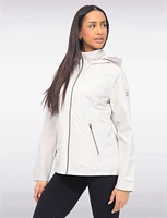 Vegan ActivTech® Hooded Windbreaker With Inner Bib by Saki Sport