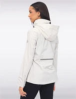 Vegan ActivTech® Hooded Windbreaker With Inner Bib by Saki Sport