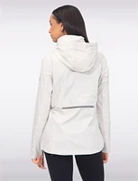 Vegan ActivTech® Hooded Windbreaker With Inner Bib by Saki Sport