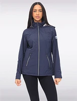 Vegan ActivTech® Hooded Windbreaker With Inner Bib by Saki Sport
