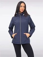 Vegan ActivTech® Hooded Windbreaker With Inner Bib by Saki Sport