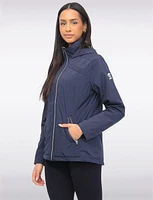 Vegan ActivTech® Hooded Windbreaker With Inner Bib by Saki Sport
