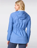 Softshell Slim Fit Adjustable Drawstring Waist Active Jacket by Free Country