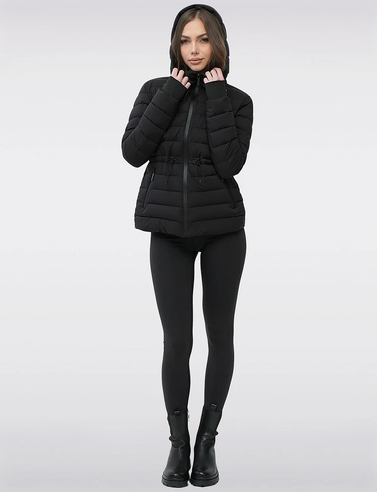 Lightweight Semi-Fitted Water-Repellent Warm Puffer by Sicily