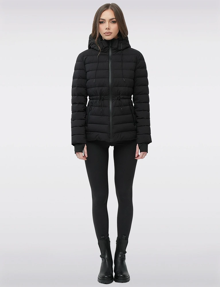 Lightweight Semi-Fitted Water-Repellent Warm Puffer by Sicily