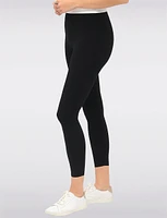 Versatile Classic High-Waisted Black Leggings with Stretchy Fabric by GWV