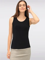 Versatile Classic Solid Camisole with Round Neck by GWV
