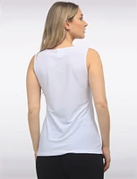 Versatile Basic Round Neck Tank Top By Amani Couture