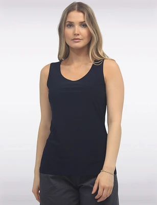 Versatile Basic Round Neck Tank Top By Amani Couture